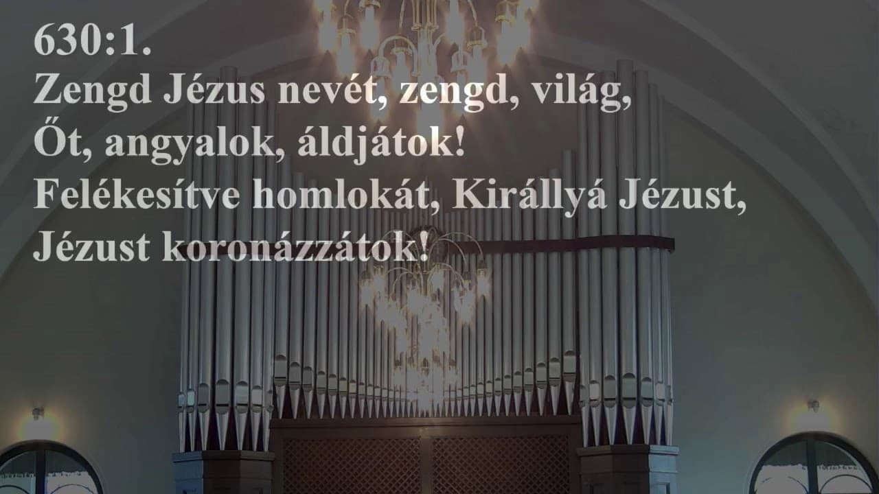 Istentisztelet NyVREk 2024.01.14.  10:30 élő