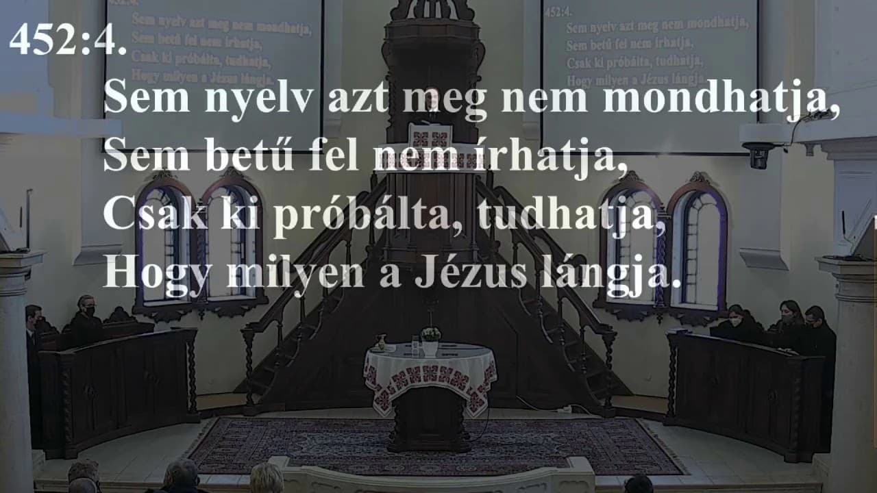 NyVREk Istentisztelet 2021.01.17. 10:30