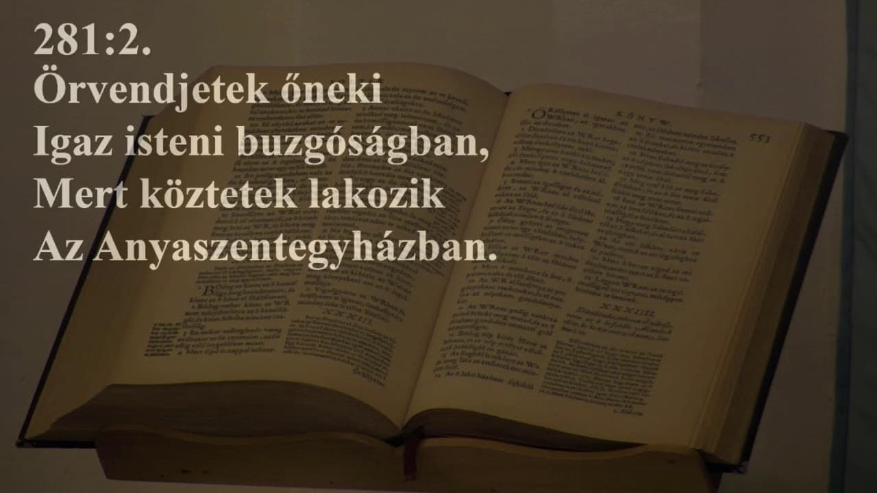 Istentisztelet NyVREk 2024.11.10. 10.30