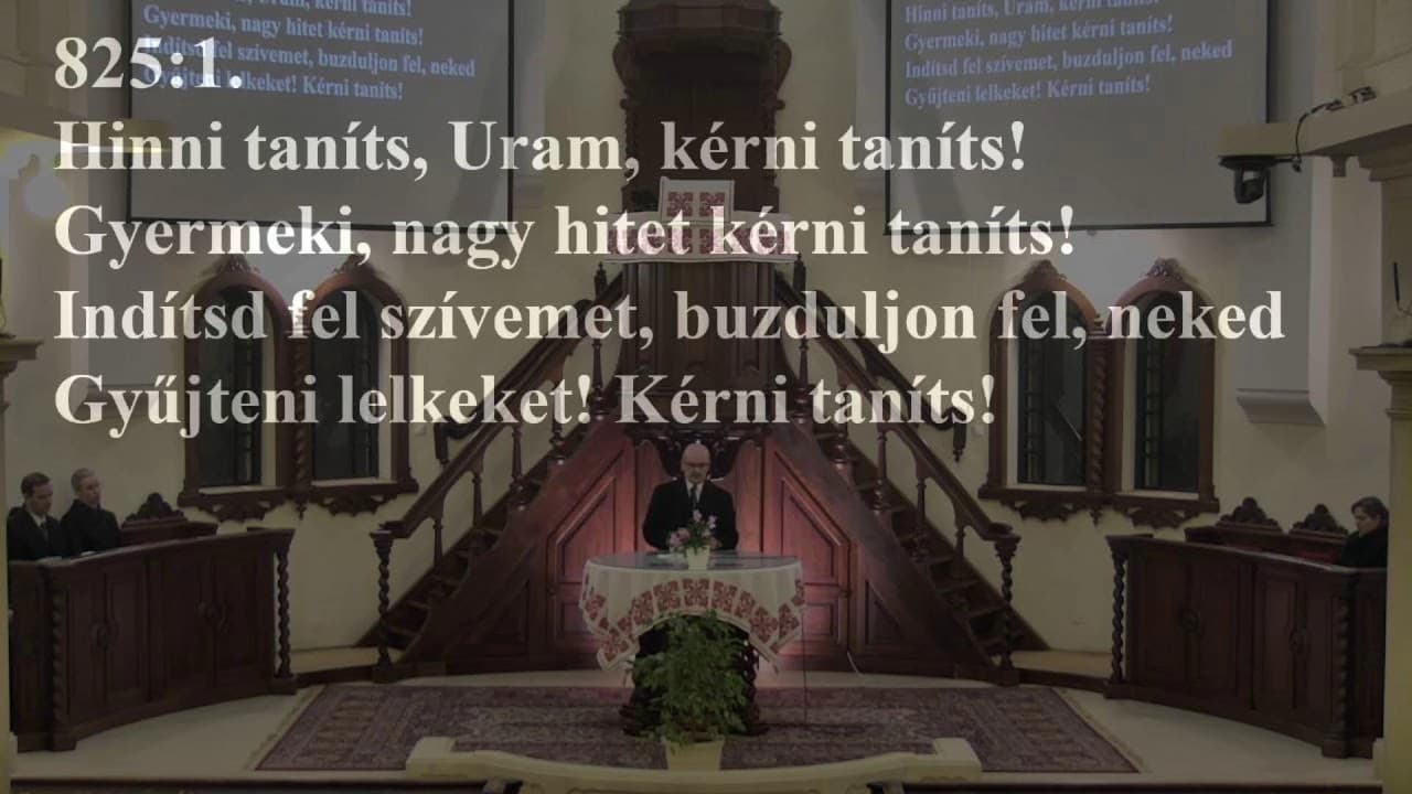 Istentisztelet NyVREk 2023.01.08. 17:30