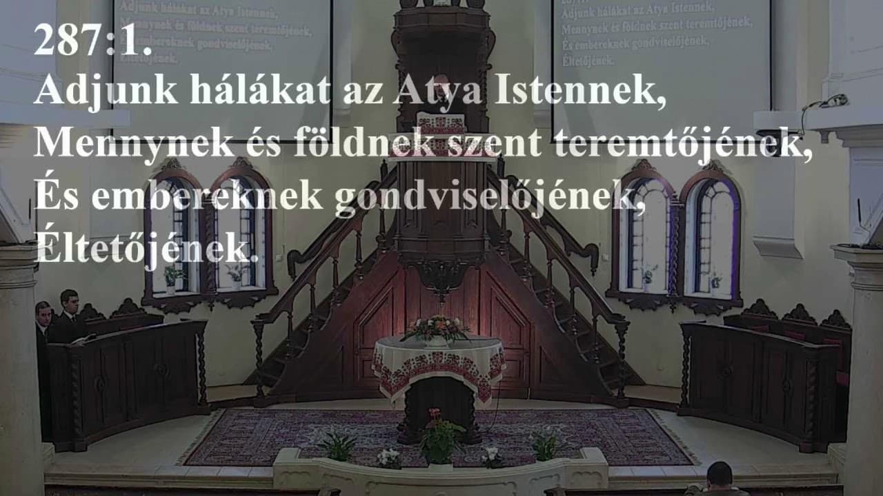 Istentisztelet NyVREk 2024.03.10. 10:30