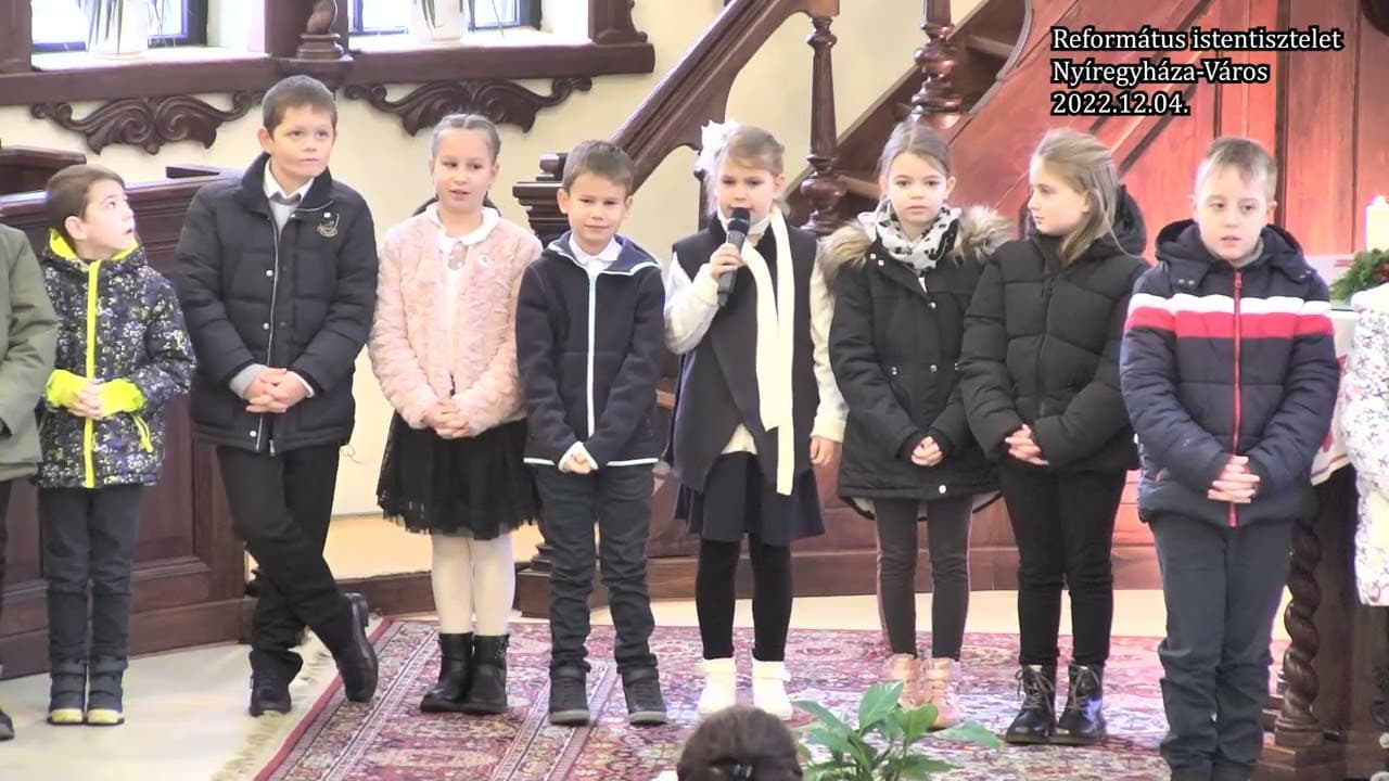 Jókaisok templomi szolgálata 2022.12.04 2.A.