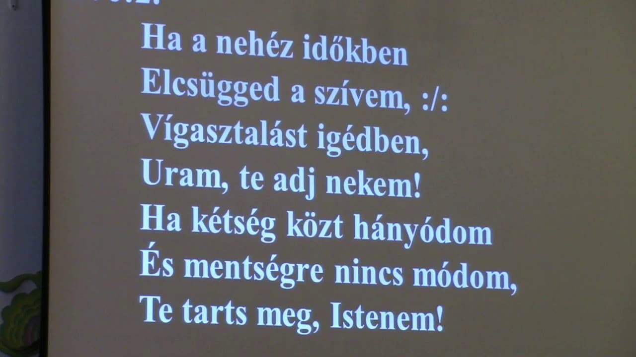 NyVREk Reggeli áhitat 2020.08.31. 7:30 élő