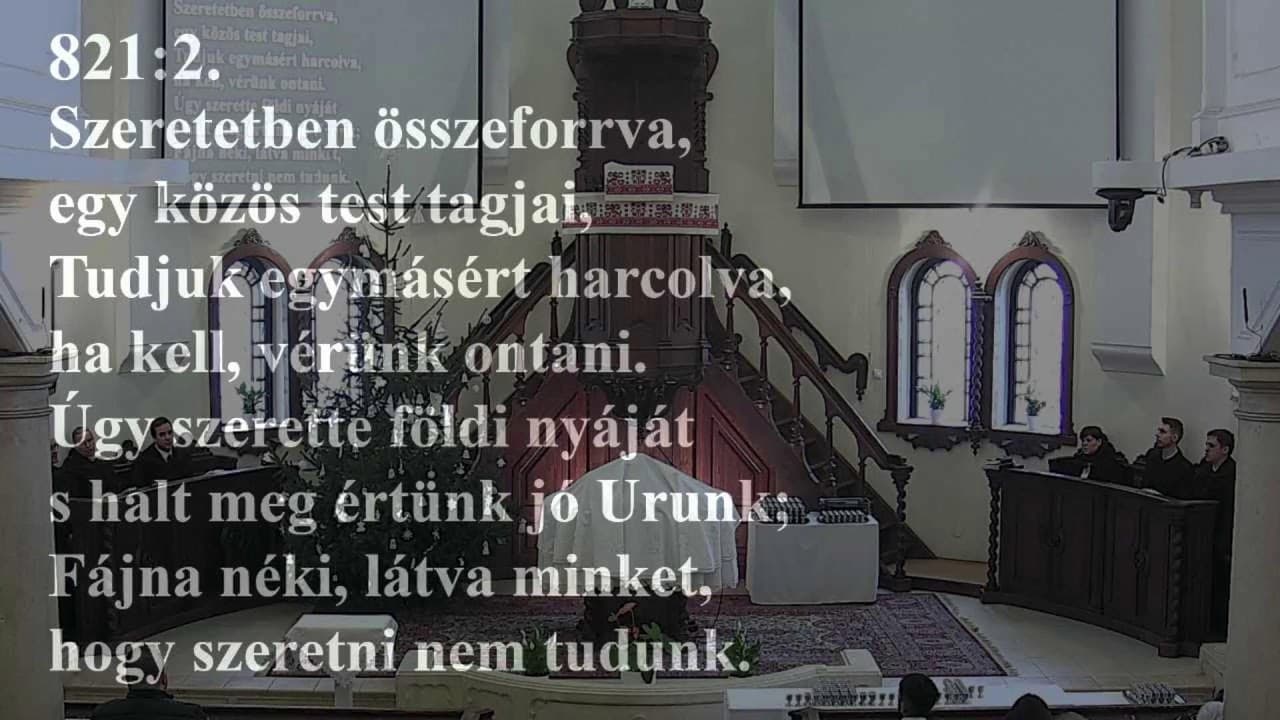 Istentisztelet NyVREk 2023.12.26. 10.30. élő