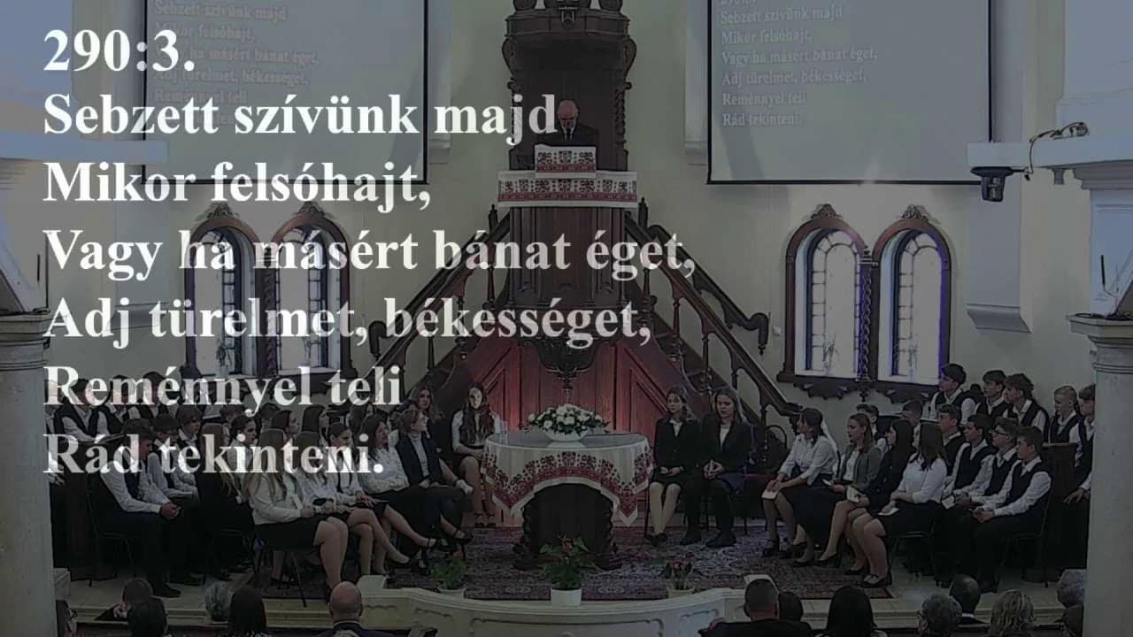 Istentisztelet NyVREk 2025.05.11. 08:30 Istentisztelet