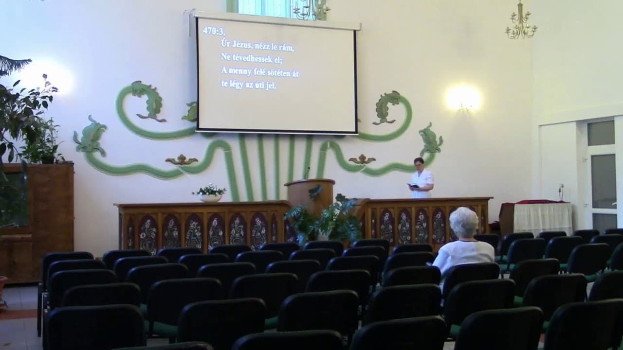 NyVREk Reggeli áhitat 2020.08.27. 7:30 élő