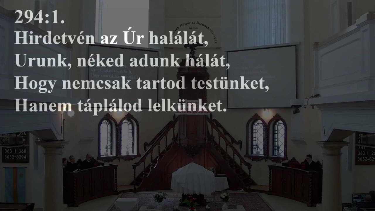 Istentisztelet NyVREk 2022.03.13:10:30