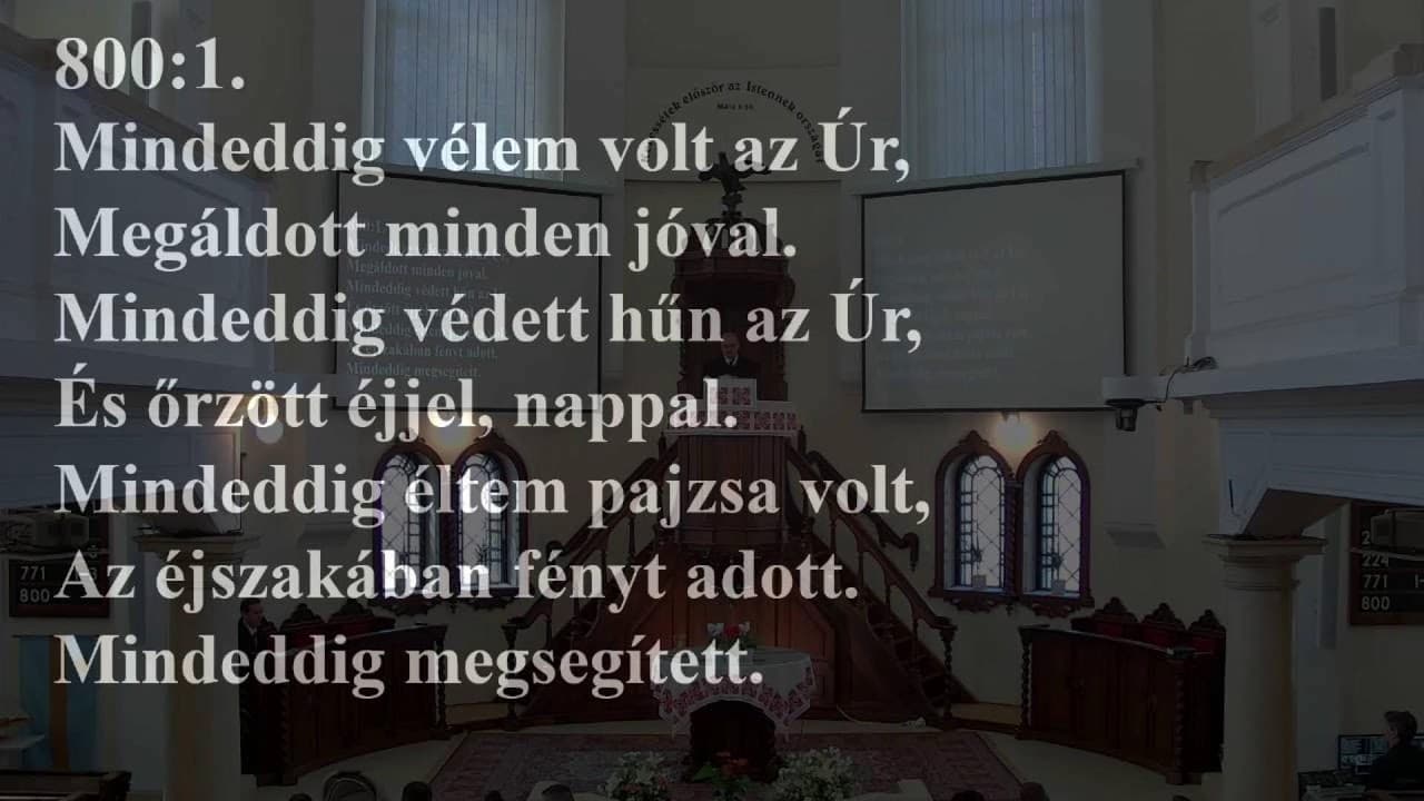 Istentisztelet NyVREk 2022.03.27:10:30