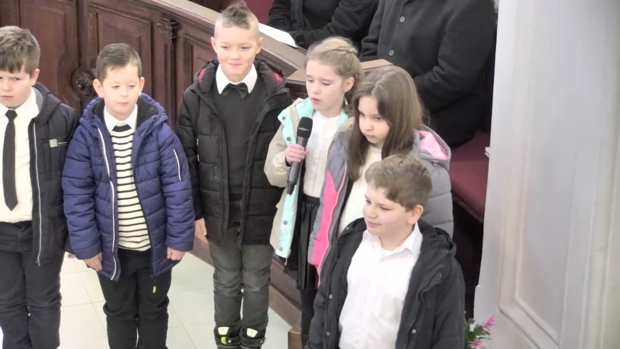 Jókaisok templomi szolgálata 2023.01.22. 2.B.