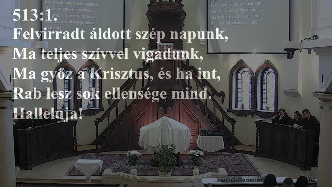 Istentisztelet NyVREk 2023.04.10. 10:30