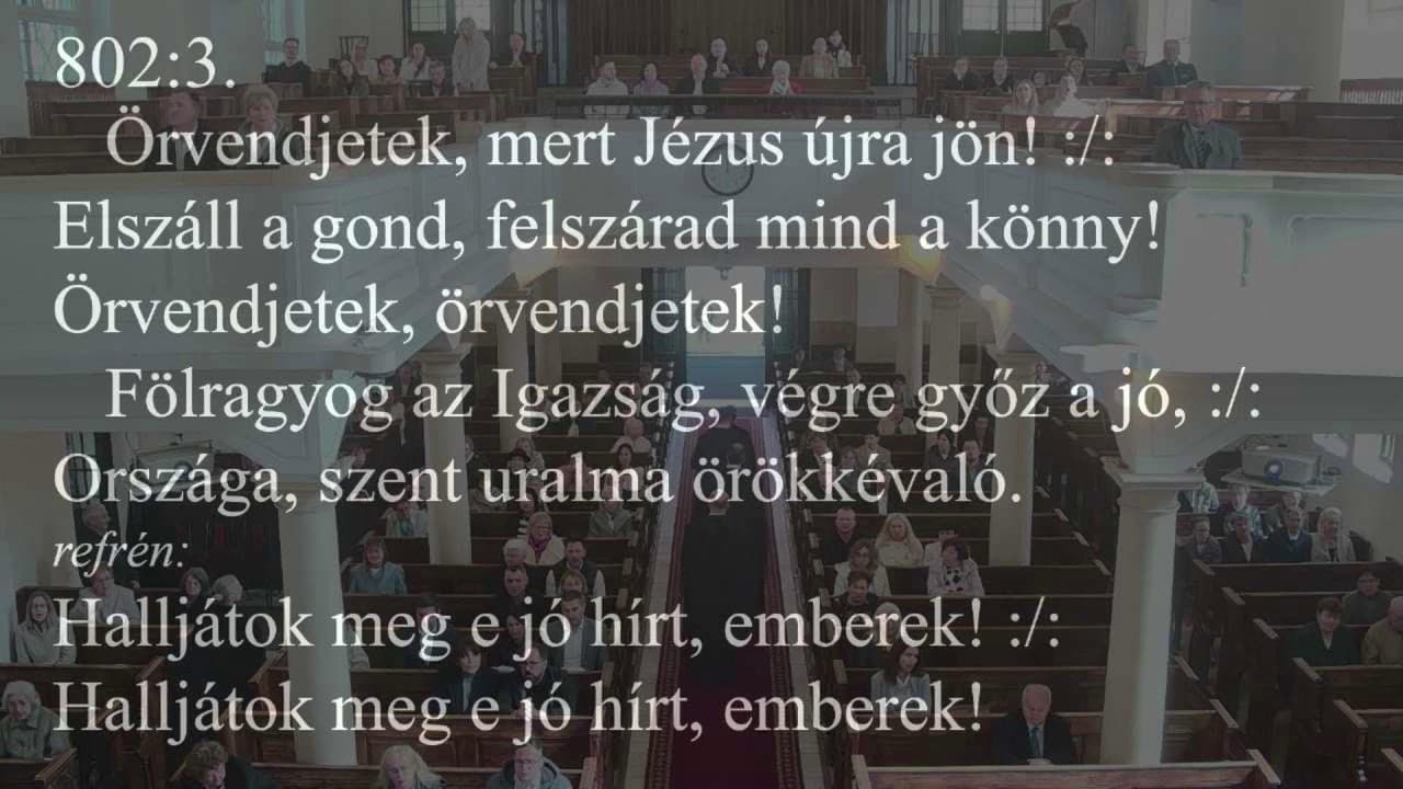 Istentisztelet NyVREk 2026.04.06. 10:30