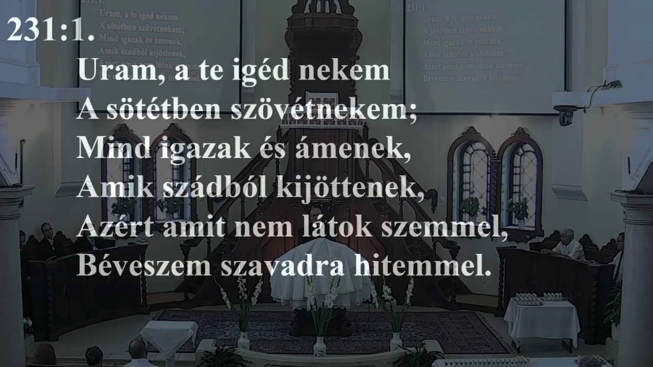 NyVREk Istentisztelet 2020.08.30. 10:30