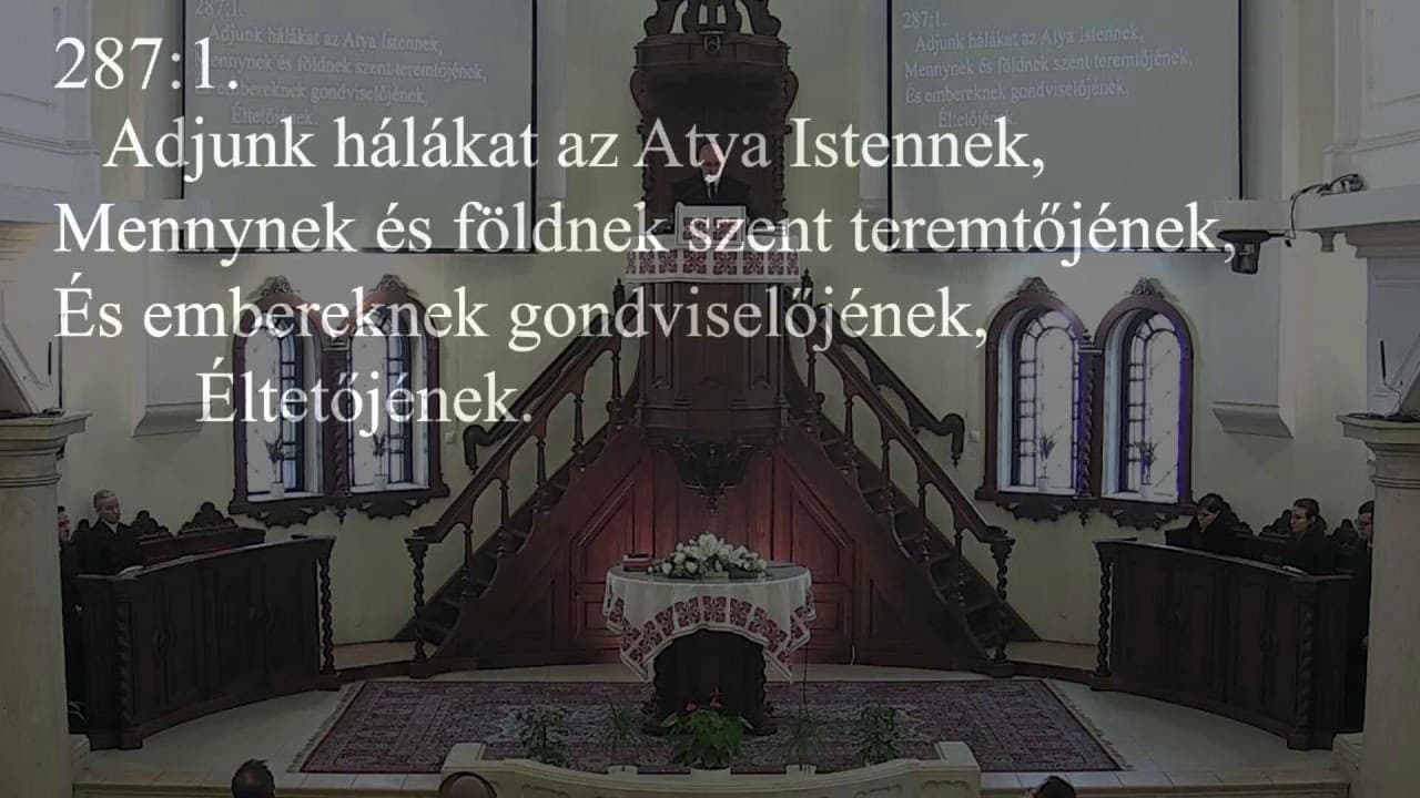 Istentisztelet NyVREk 2026.02.08. 10:30