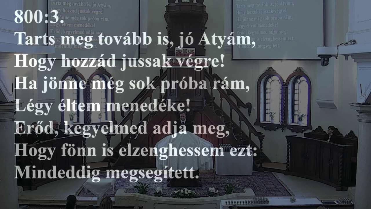 Istentisztelet NyVREk 2024.02.25. 10:30