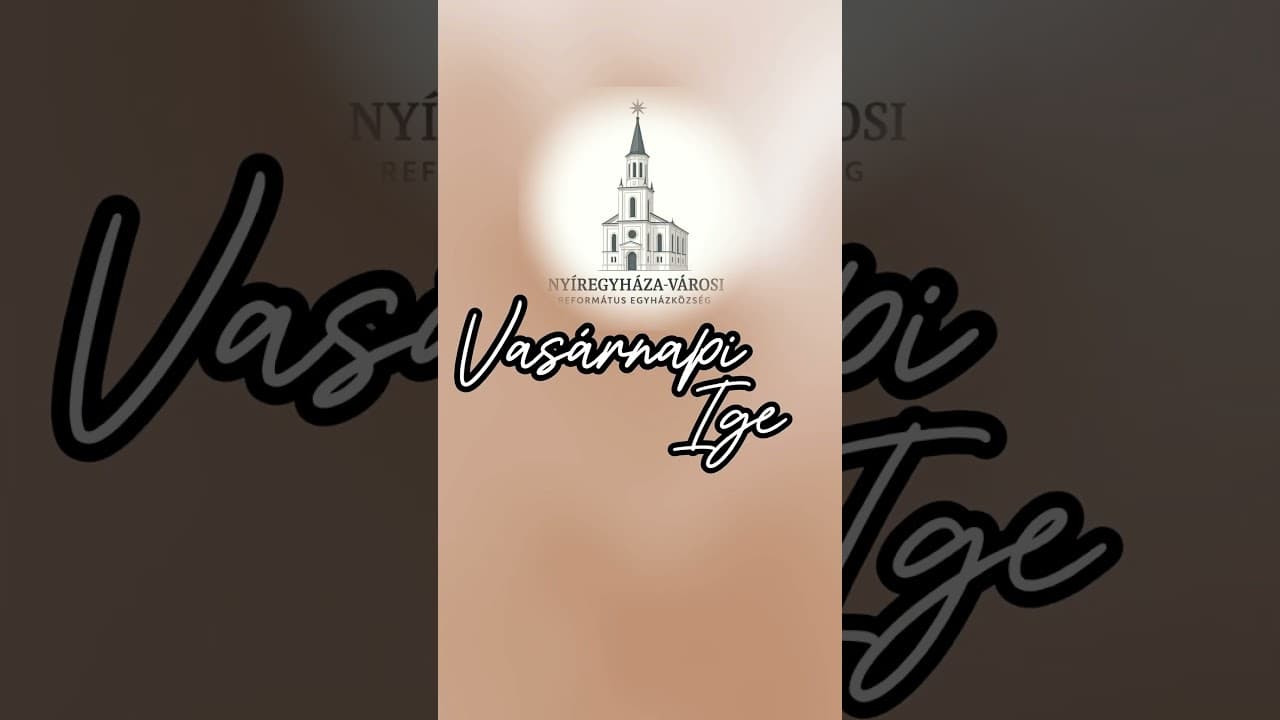 Vasárnapi Ige 2026.05.10.