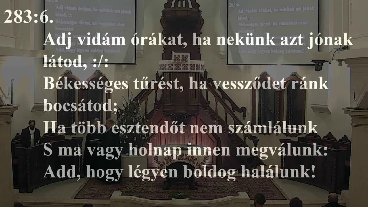 NyVREk Istentisztelet 2020.12.31. 17:00