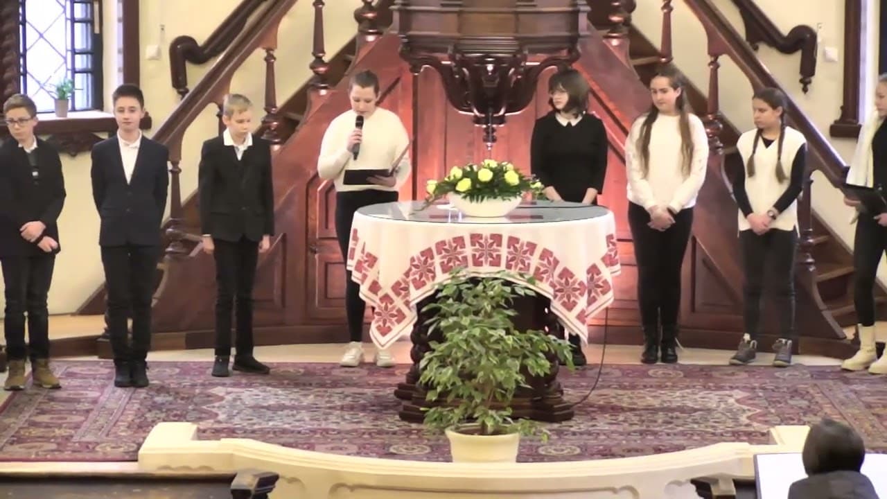 Jókaisok templomi szolgálata 2023.02.26. 6.C.