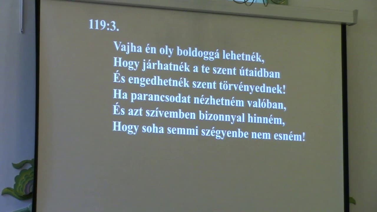 NyVREk Reggeli áhitat 2020.08.10. 7:30 élő
