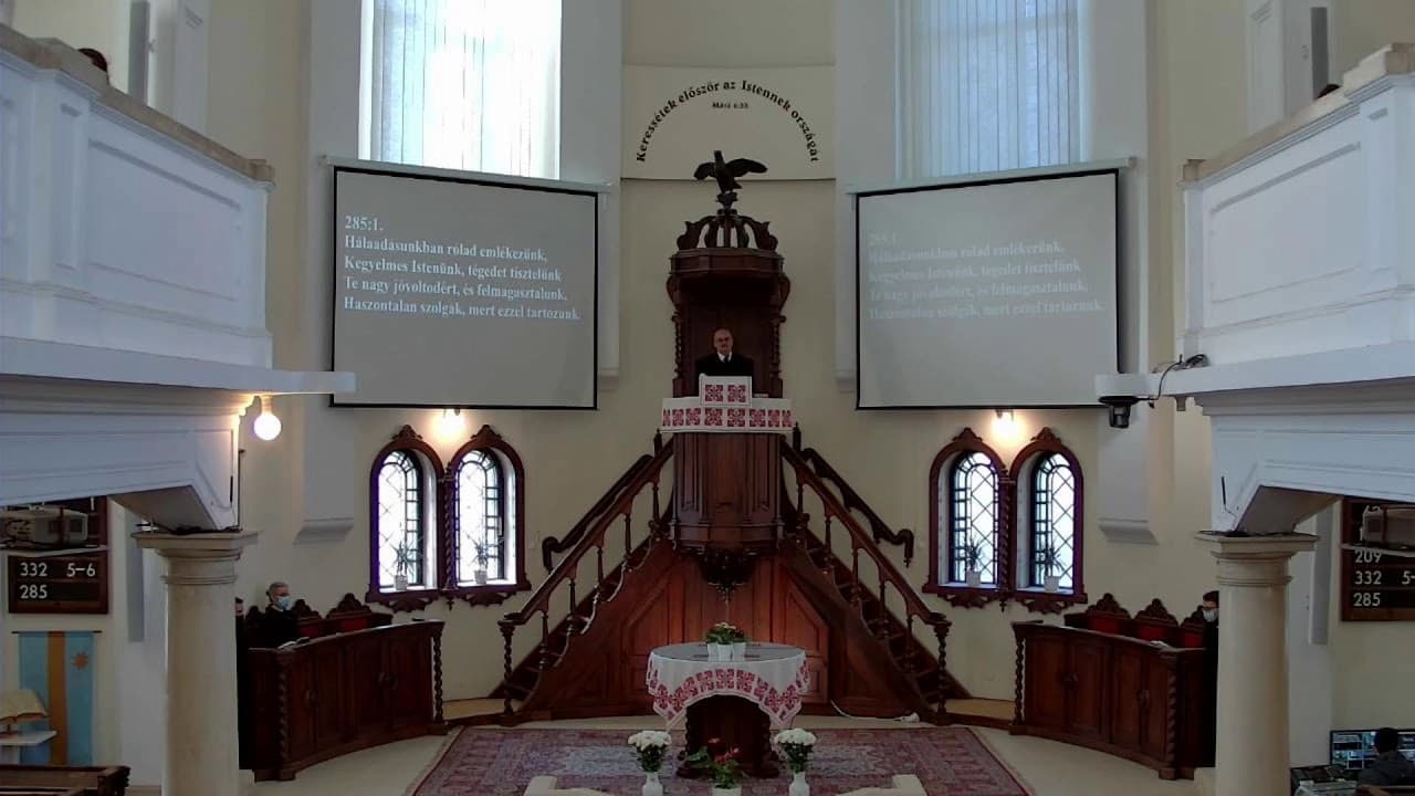 Istentisztelet NyVREk 2022.02.13: 10:30