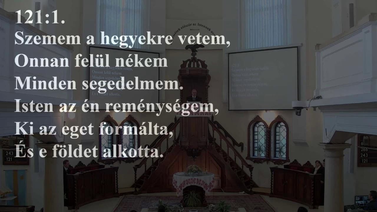 Istentisztelet NyVREk 2022.10.16. 10:30 felvétele