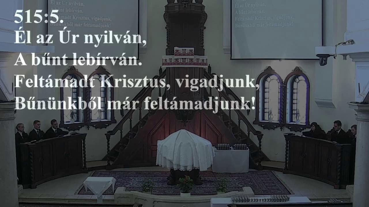 Istentisztelet NyVREk 2025.04.21. 10:30