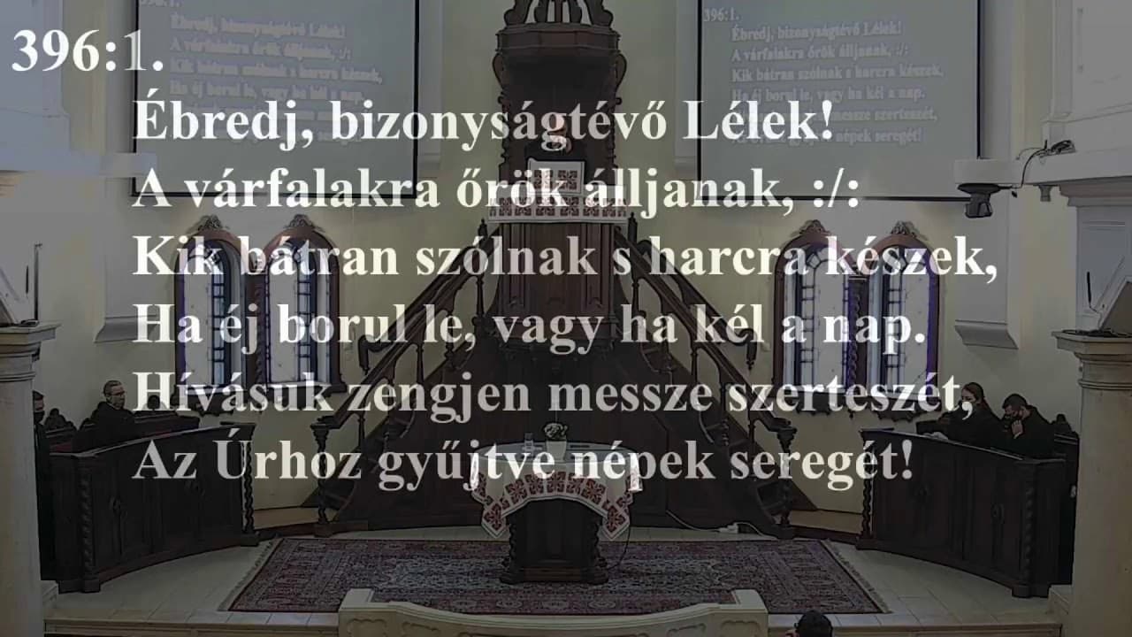 NyVREk Istentisztelet 2021.01.10. 10:30 élő