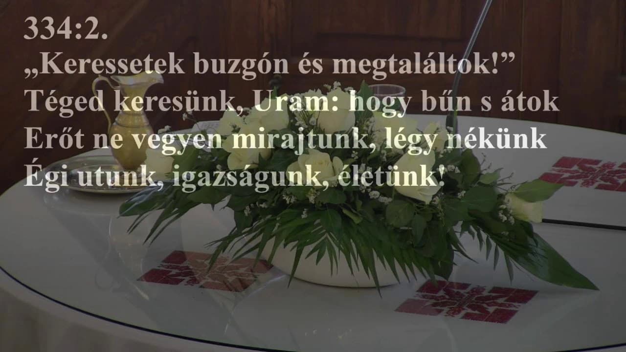 Istentisztelet NyVREk 2022.10.23. 10:30 élő