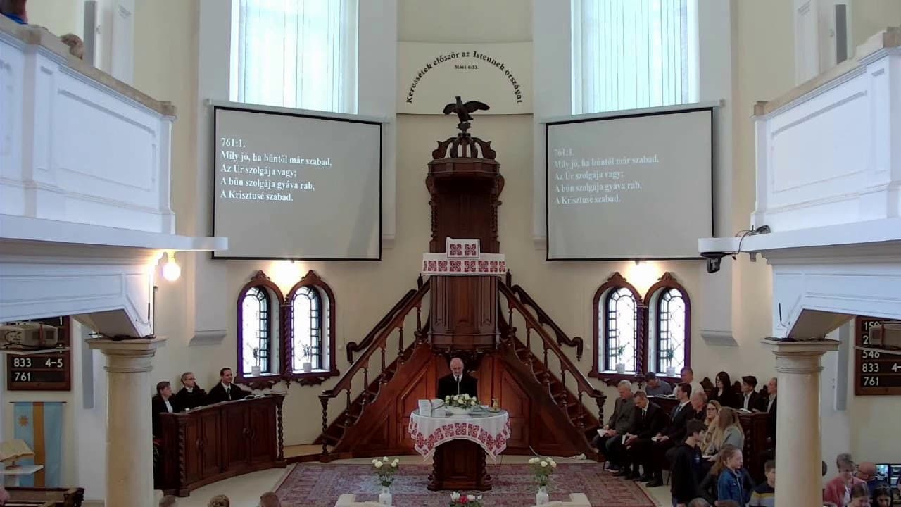 Istentisztelet NyVREk 2022.05.01 10:30