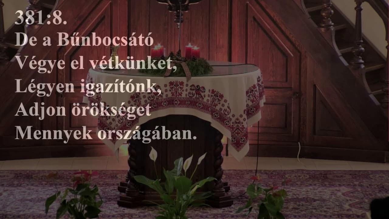 Istentisztelet NyVREk 2024.12.22. 10.30 élő