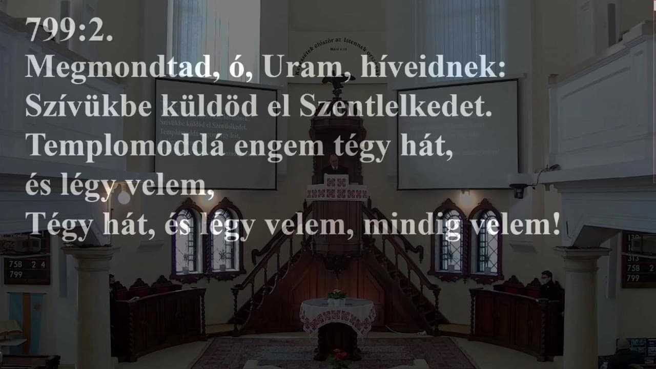 Istentisztelet NyVREk 2022.02.27:10:30