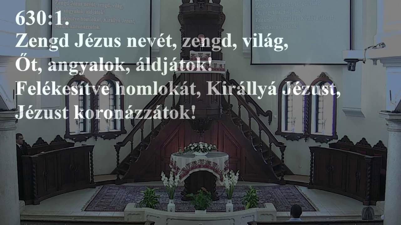 Istentisztelet NyVREk 2024.07.21. 10:30