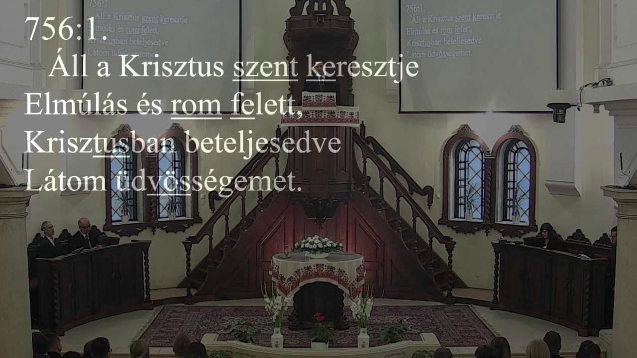 Istentisztelet NyVREk 2025.09.14. 10:30