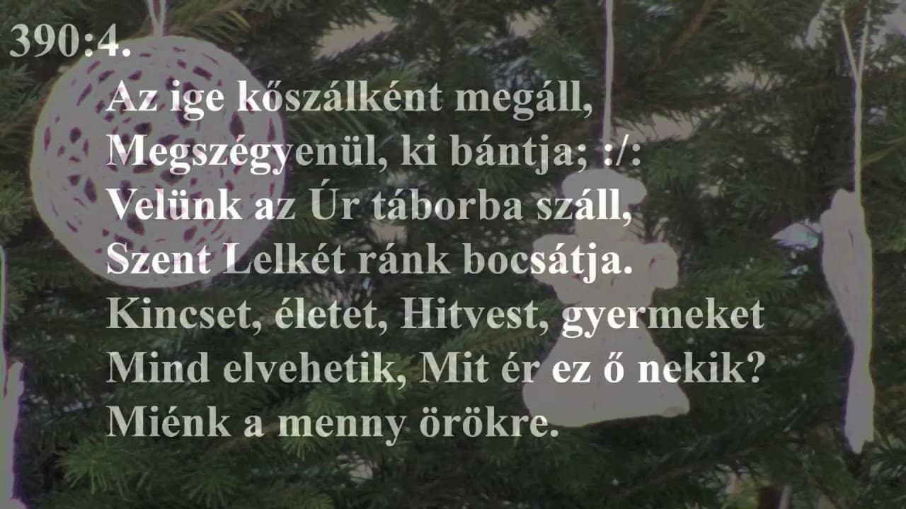 NyVREk Istentisztelet 2020.12.27. 10:30 élő