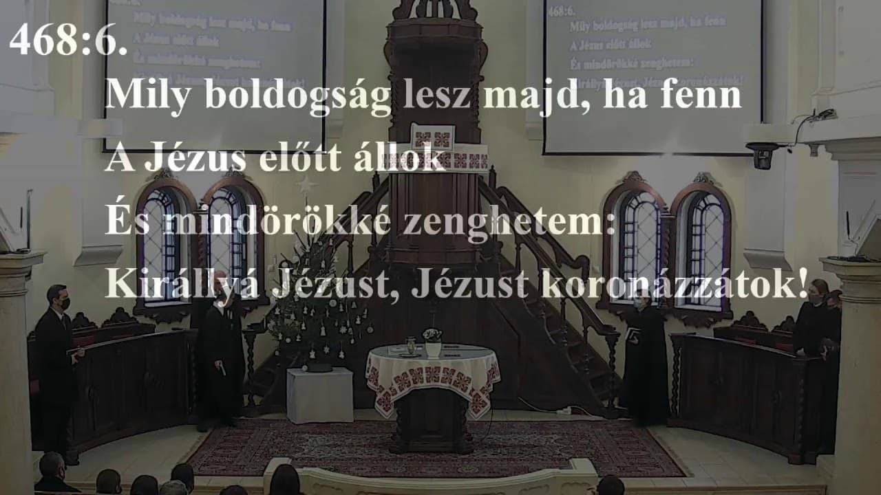 NyVREk Istentisztelet 2021.01.03. 10:30