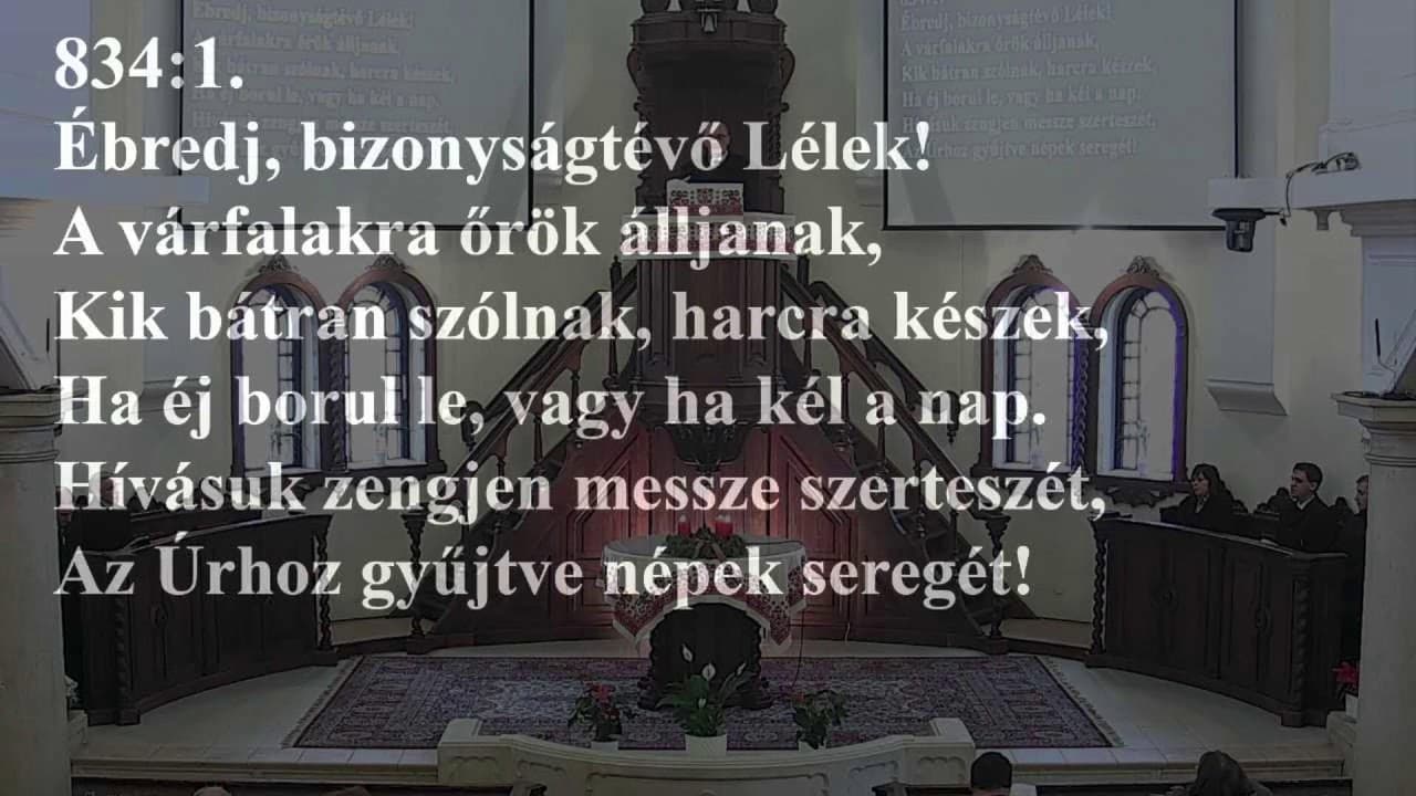 Istentisztelet NyVREk 2024.12.15. 10.30