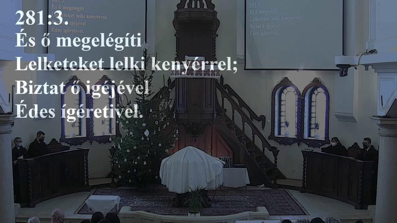 Istentisztelet NyVREk 2021.12.26. 10:30