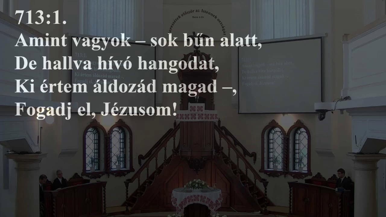 Istentisztelet NyVREk 2022.09.11. 10:30 élő