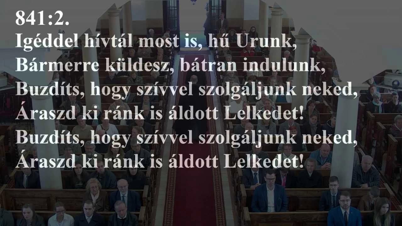 Istentisztelet NyVREk 2023.04.16. 10:30