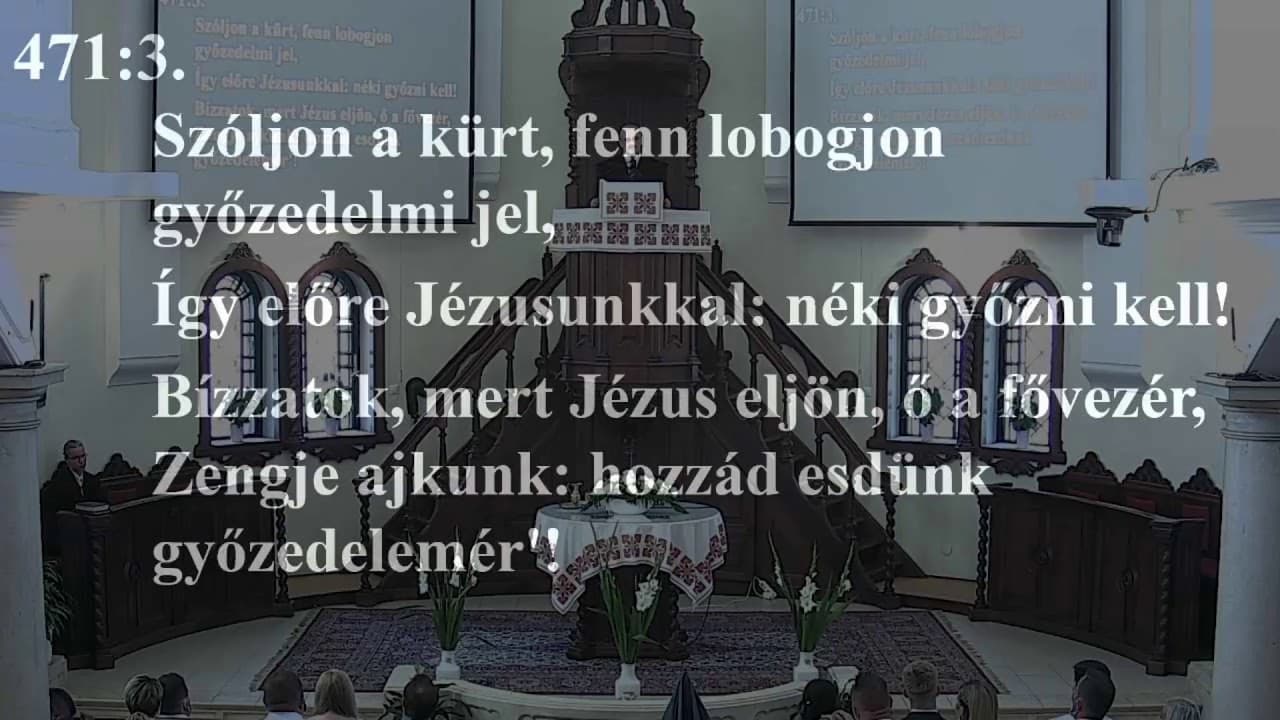 NyVREk Istentisztelet 2020.09.06. 10:30