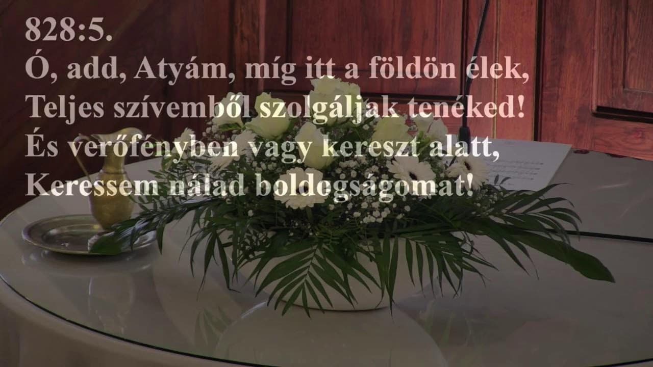 Istentisztelet NyVREk 2023.11.19. 10:30 élő