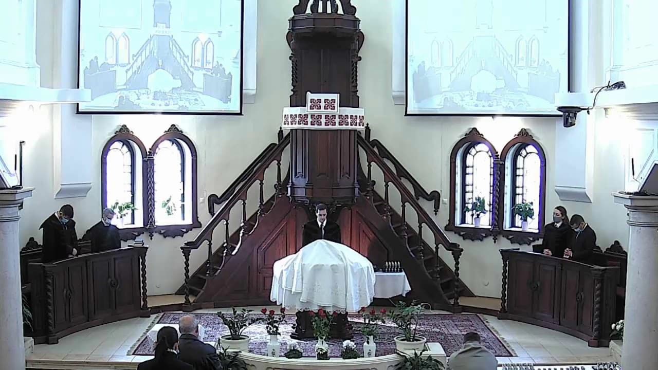 NyVREk Istentisztelet 2020.11.08. 10:30 élő