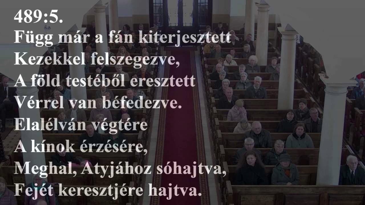 Istentisztelet NyVREk 2024.03.29. 10:30