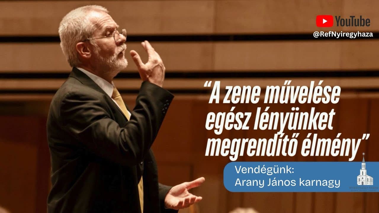 "..A zene művelése egész lényünket megrendítő élmény.."                       Vendégünk: Arany János