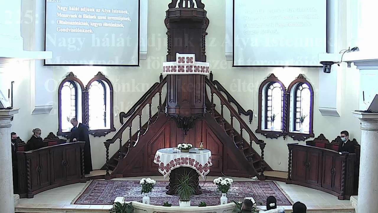Istentisztelet NyVREk 2021.11.14. 10:30