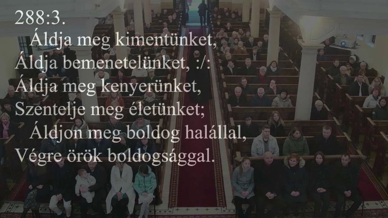 Istentisztelet NyVREk 2025.11.23. 10:30