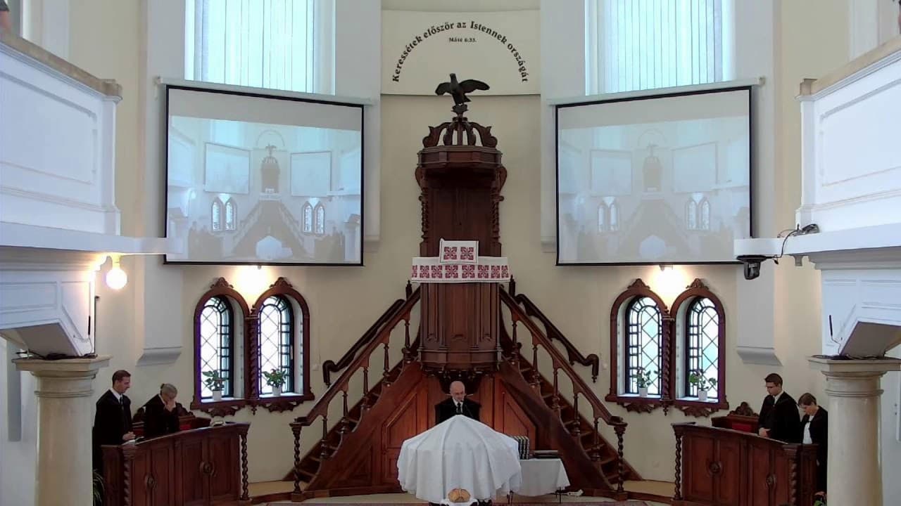 Istentisztelet NyVREk 2022.08.28. 10:30 élő