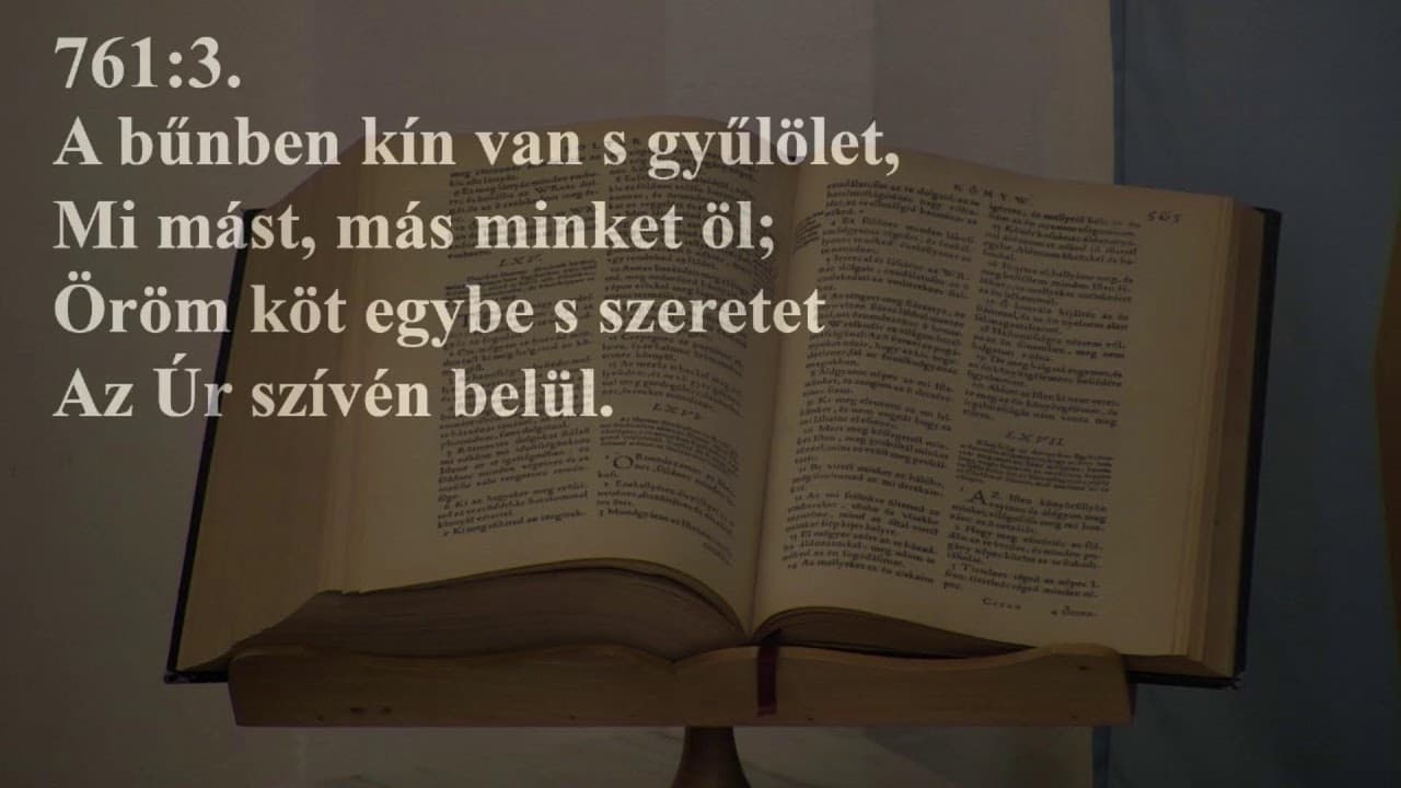 Istentisztelet NyVREk 2025.05.25. 10:30 Istentisztelet