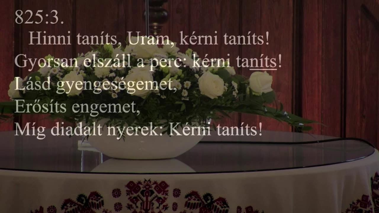 Istentisztelet NyVREk 2025.11.16. 10:30