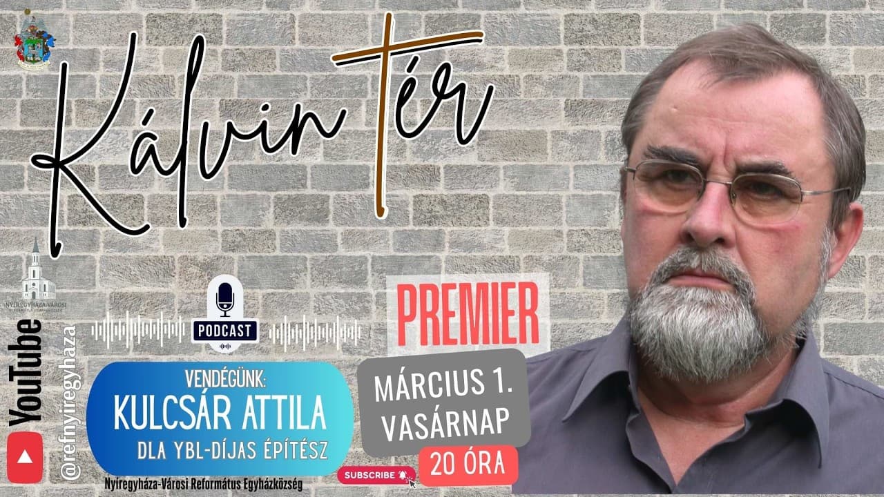 "HA AZ ÚR NEM ÉPÍTI A HÁZADAT, AKKOR HIÁBA ÉPÍTED" Vendégünk: Kulcsár Attila Ybl-díjas építész