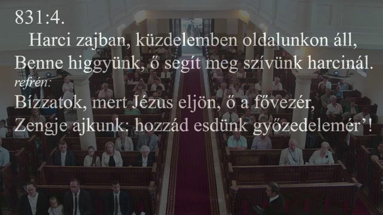Istentisztelet NyVREk 2026.06.14. 10:30 élő